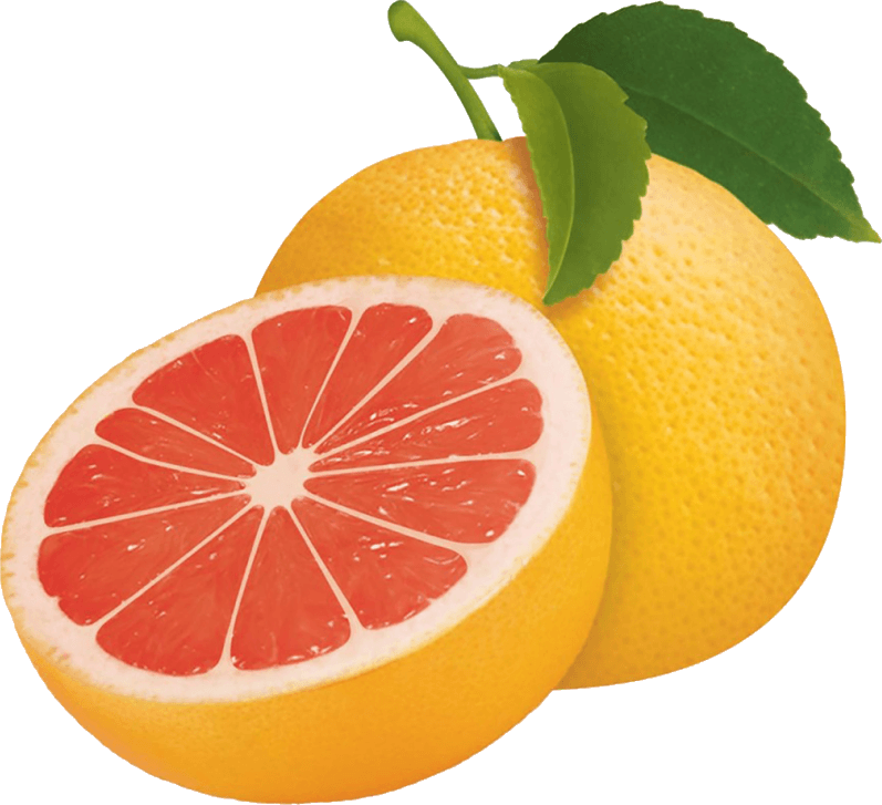 A grapefruit