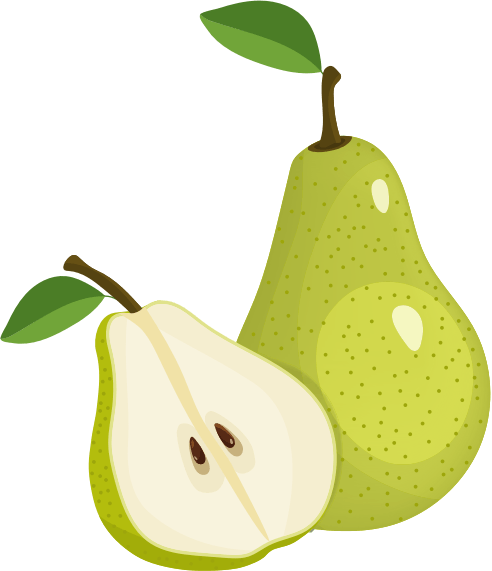 A pear